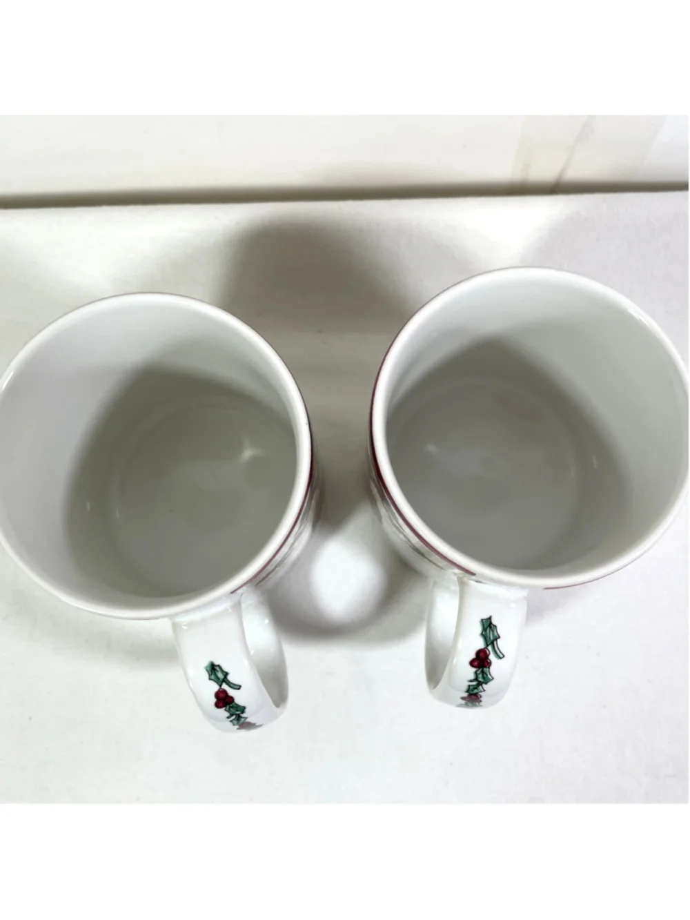 Vintage Fitz and Floyd Santa's List Coffee Tea 4